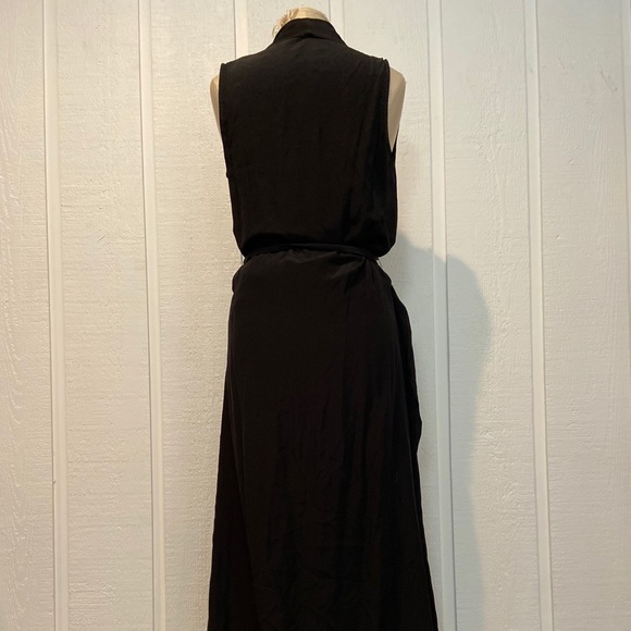 Rachel Zoe Black Silk Maxi Dress - Picture 4 of 6